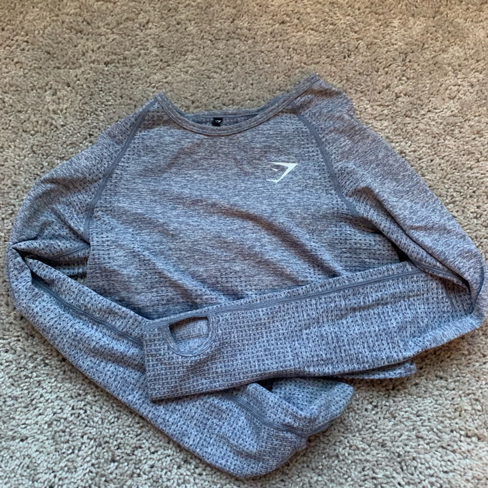 GYMSHARK VITAL SEAMLESS LONGSLEEVE CROP